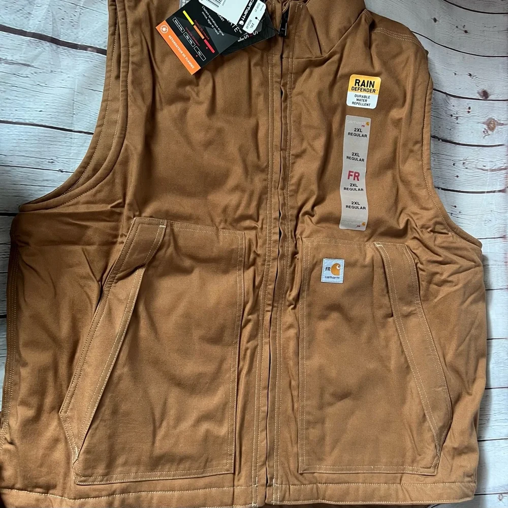 Carhartt Fire-Resistant Quick Duck® Vest - Insulated